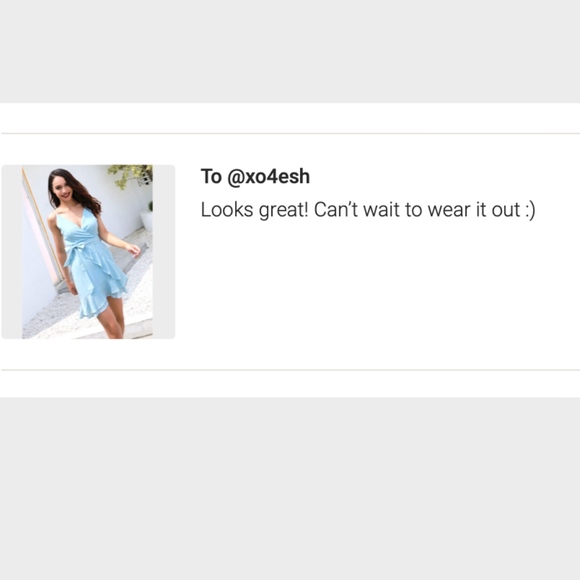 Self-Tie Wrap Polka Dot Cami Dress Light Blue - Picture 5 of 5